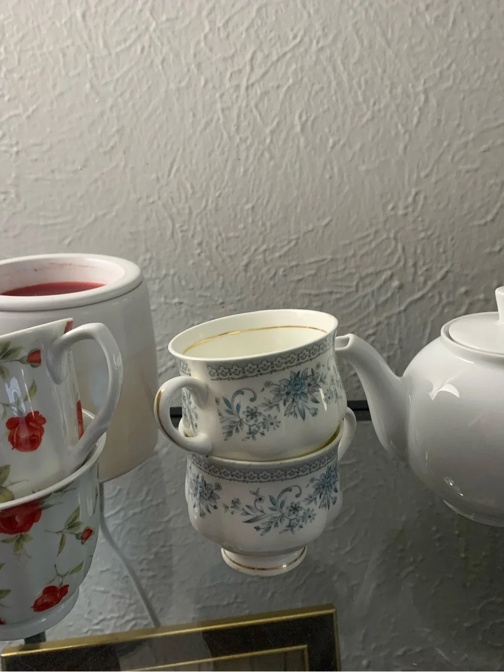 Classic White Ceramic Teapot - White